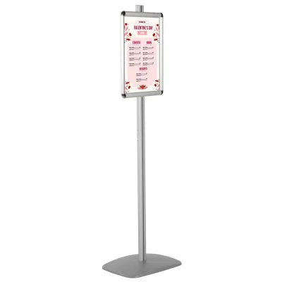 11x17 Adjustable Floor Menu Board & Floor Sign
