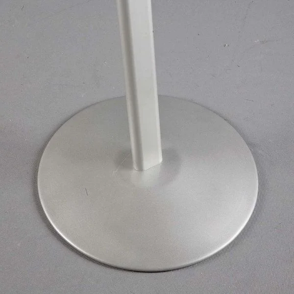 11" x 17" Curved Floor Sign & Menu Stand Silver Landscape & Portrait 11" x 17" Curved Floor Sign & Menu Stand Silver Landscape & Portrait