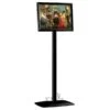 11" x 17" Flexible LED Light Box Floor Sign & Menu Stand Black