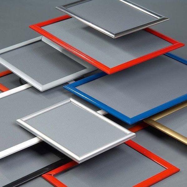 11x17 Snap Poster Frame 1 inch Black Profile, Mitered Corner