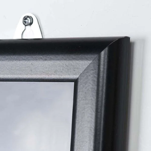 16"w x 22"h Write On Board Dry Wipe Black Aluminum Frame Black Surface 16"w x 22"h Write On Board Dry Wipe Black Aluminum Frame Black Surface