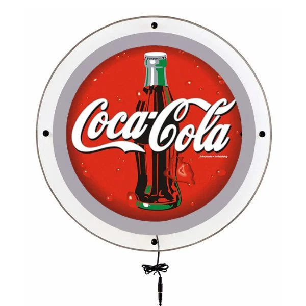 17.72" Acryled Circle Poster LED Sign for Wall Mounting Silver 17.72" Acryled Circle Poster LED Sign for Wall Mounting Silver