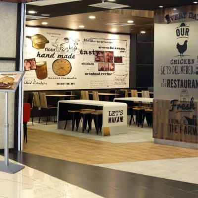 18x22 Flexible Floor Sign Stand & Menu Stand, Silver - Adjustable Height
