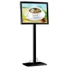 18" x 24" Flexible LED Light Box Floor Sign & Menu Stand Black