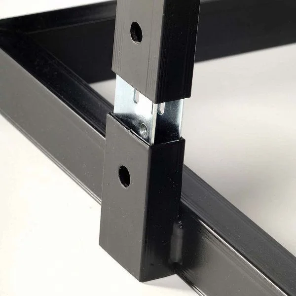 18"w x 24"h Eco Poster Display Stand Black 1 Tier Double Sided 18"w x 24"h Eco Poster Display Stand Black 1 Tier Double Sided