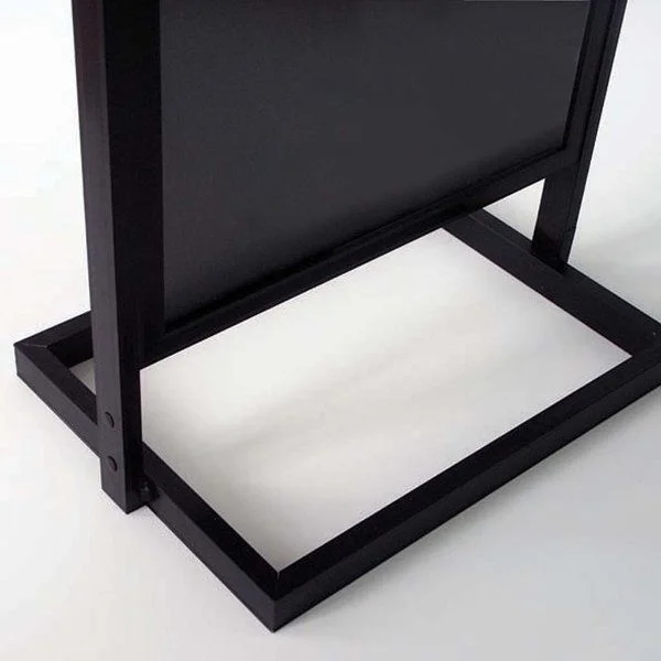 18"w x 24"h Eco Poster Display Stand Black 1 Tier Double Sided 18"w x 24"h Eco Poster Display Stand Black 1 Tier Double Sided