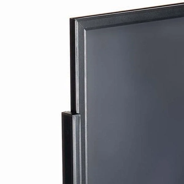 18"w x 24"h Eco Poster Display Stand Black 1 Tier Double Sided 18"w x 24"h Eco Poster Display Stand Black 1 Tier Double Sided