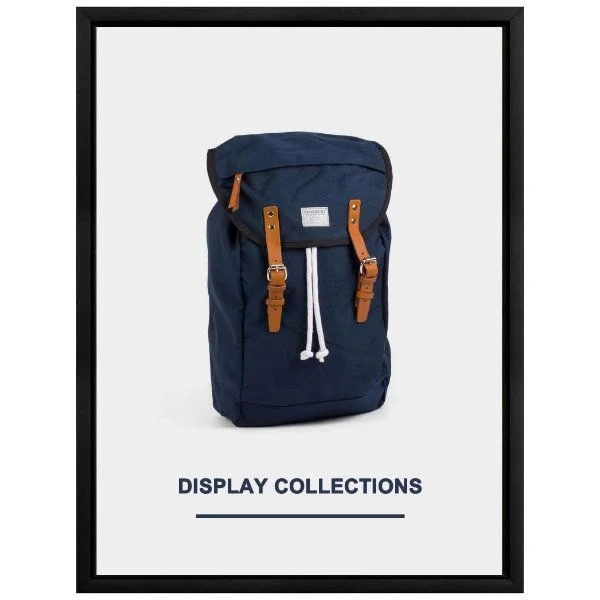 18x24 Slide In Frame - 0,93 inch Black Mitred Profile Single Sided 18x24 Slide In Frame - 0,93 inch Black Mitred Profile Single Sided
