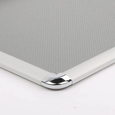 20x30 Snap Poster Frame - 1 inch Silver Color Profile Round Corner (7)