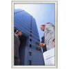 20x30 Snap Poster Frame - 1.25 inch Silver Profile, Safe Round Corner