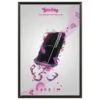 20x30 Snap Poster Frame - 1 inch Black Profile, Mitred Corner