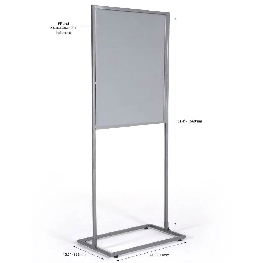 22w-x-28h-metal-info-board-floor-stand-with-1-tiersilver (2) 22w-x-28h-metal-info-board-floor-stand-with-1-tiersilver (2)