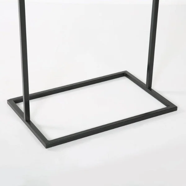 22"w x 28"h Metal Poster Display Stand with Two Tier Silver 22"w x 28"h Metal Poster Display Stand with Two Tier Silver