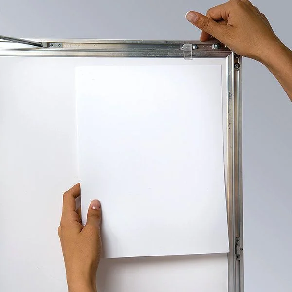 22"w x 28"h Universal Poster Showboard Single Lock, Outdoor Use 22"w x 28"h Universal Poster Showboard Single Lock, Outdoor Use
