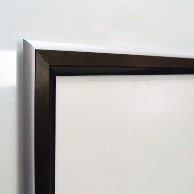 22x28 Double Color Snap Poster Frame - 1.58 inch Black-Silver