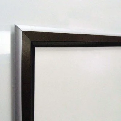 22x28 Double Color Snap Poster Frame - 1.58 inch Black-Silver
