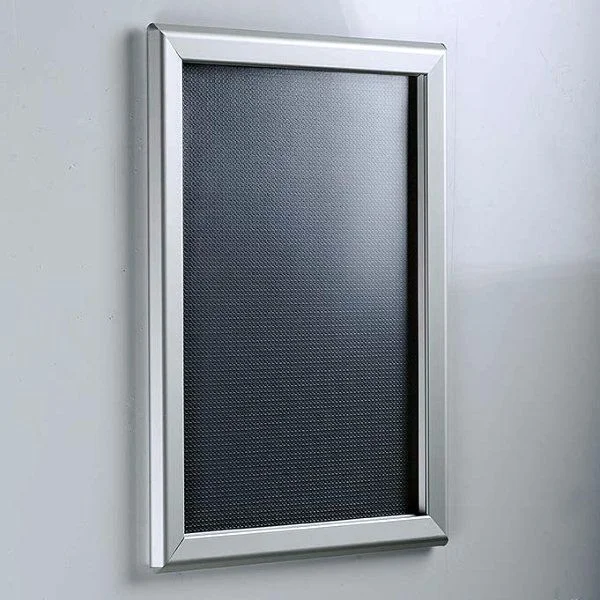 22x28 Snap Poster Frame - 1.25 inch Silver Profile, Safe Round Corner 22x28 Snap Poster Frame - 1.25 inch Silver Profile, Safe Round Corner
