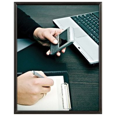 22x28 Snap Poster Frame - 1 inch Black Profile, Mitred Corner