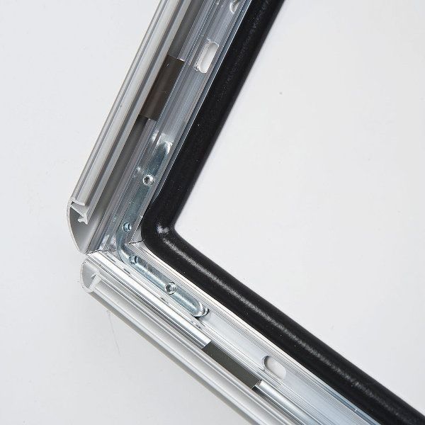 22x28 Weatherproof & Outdoor Snap Poster Frame 1 inch Silver Color