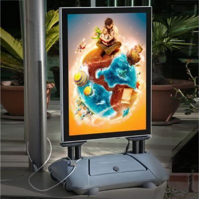 23.38x33.11 LED Illuminated WindPro Sidewalk Sign