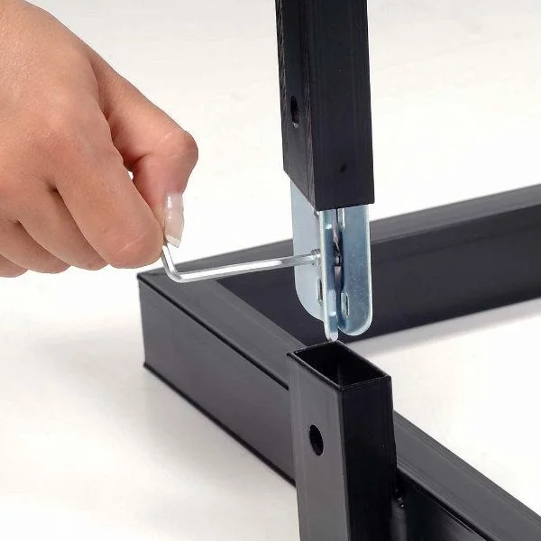 24"w x 36"h Eco Poster Display Stand Black 1 Tier Double Sided 24"w x 36"h Eco Poster Display Stand Black 1 Tier Double Sided
