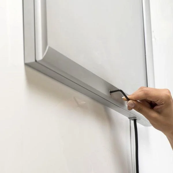 26" x 36" Lockable Weatherproof Smart LED Light Box 1.38" Profile 26" x 36" Lockable Weatherproof Smart LED Light Box 1.38" Profile