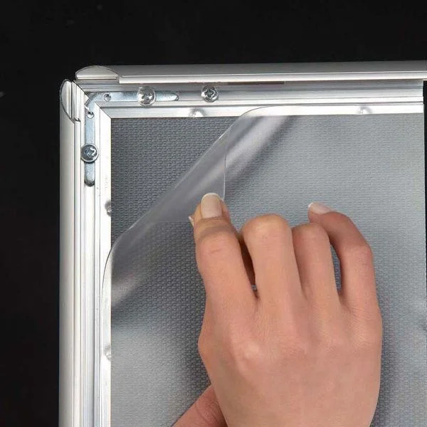 30x40 Snap Poster Frame - 1.77 inch Black Profile, Mitred Corner 30x40 Snap Poster Frame - 1.77 inch Black Profile, Mitred Corner