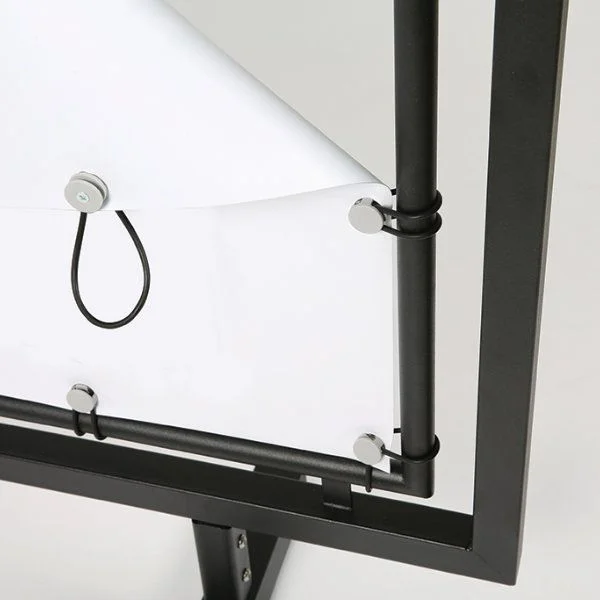 42x24 Street Barrier Sidewalk Sign Q Control Systems Black 42x24 Street Barrier Sidewalk Sign Q Control Systems Black