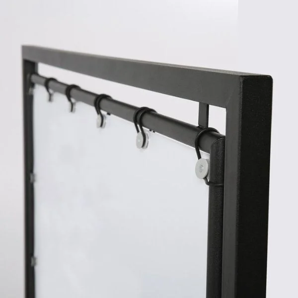 42x24 Street Barrier Sidewalk Sign Q Control Systems Black 42x24 Street Barrier Sidewalk Sign Q Control Systems Black