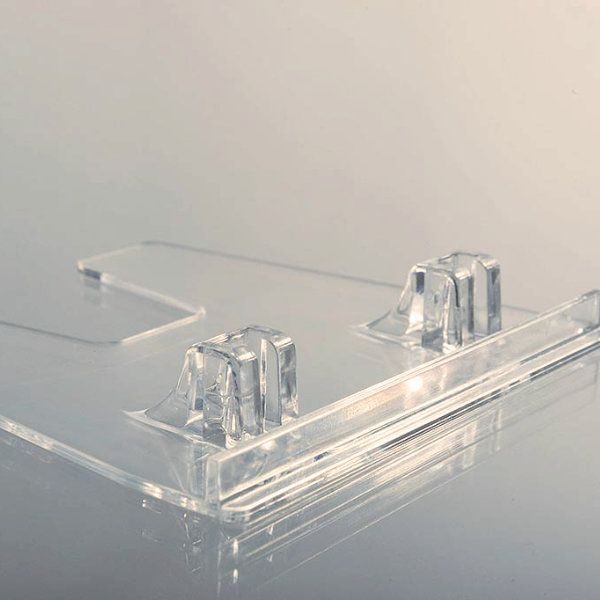 4"w x 6"h Foldable Clear Acrylic Brochure & Leaflet Holder