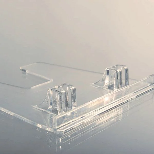 4"w x 6"h Foldable Clear Acrylic Brochure & Leaflet Holder