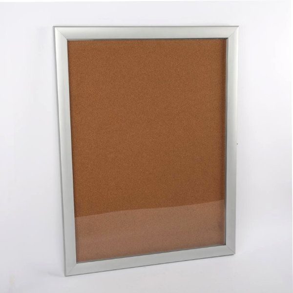 4x(8.5"w x 11h") Universal Showboard With Cork Aluminum Frame