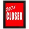 8.5x11 Slide In Frame - 0,93 inch Black Mitred Profile Single Sided