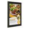 8.5x11 Snap Poster Frame - 1 inch Black Profile Mitered Corner