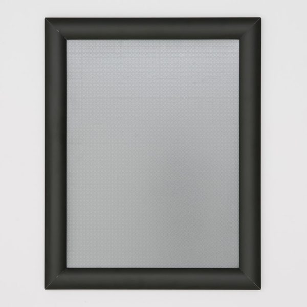 8.5x11 Snap Poster Frame - 1 inch Black Profile Mitered Corner