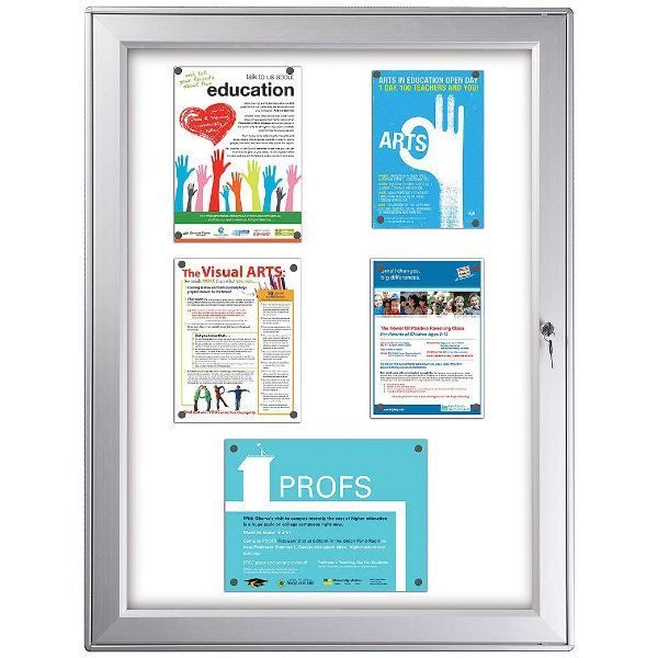 9x(8.5"w x 11h") Premium Magnet Bulletin Board Outdoor Use