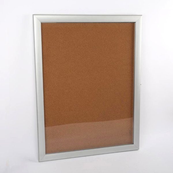 9x(8.5"w x 11h") Universal Showboard With Cork Aluminum Frame