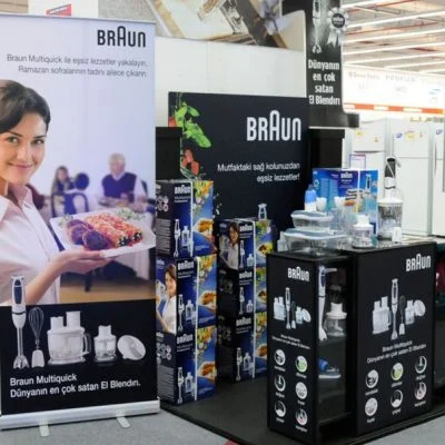 Smart Roll Banner Advertising the