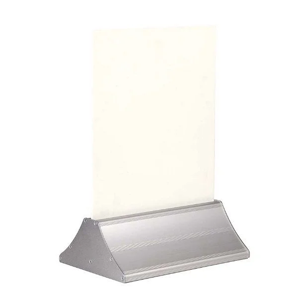 Easy Swap 11-4/5" Poster Width Silver Aluminium Base Easy Swap 11-4/5" Poster Width Silver Aluminium Base