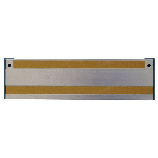 Fast Note 12" Poster Width Silver Anodized Aluminum