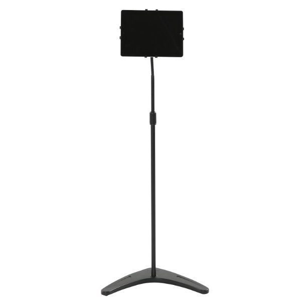 Floor Stand Holder for iPad & Tablet PC Black