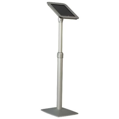 iPad Stand Extendable Kiosk Silver Aluminum Cover iPad2 iPad3