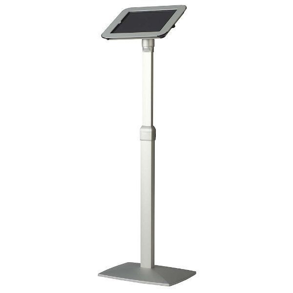iPad Stand Extendable Kiosk Silver Aluminum Cover iPad2 iPad3