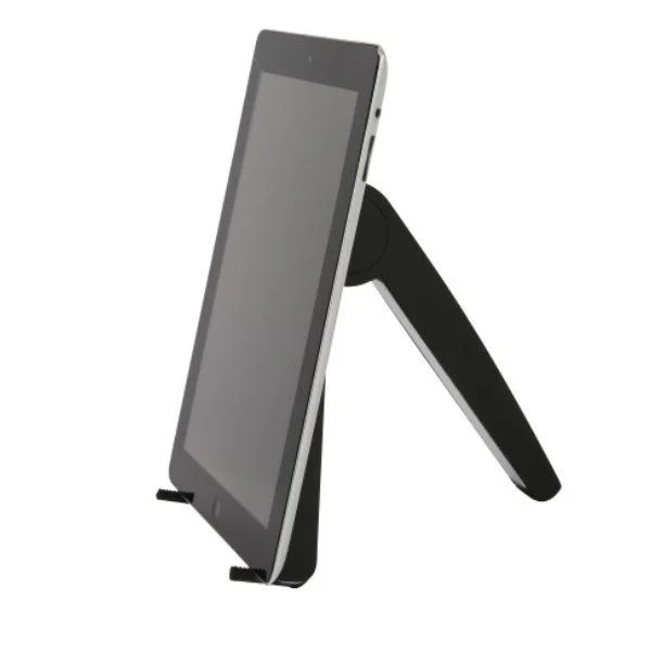 Katlanır Siyah Tablet Standı iPads ve tabletler İçin