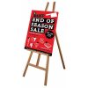 Modern Art Easel (Adjustable) 23" x 42" x 59"