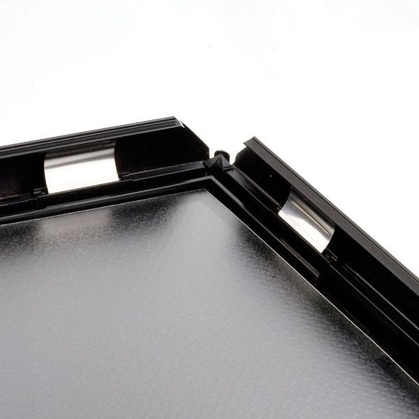 Opti Frame 11" x 17" 1" Black Mitered Profile, Without Back Support