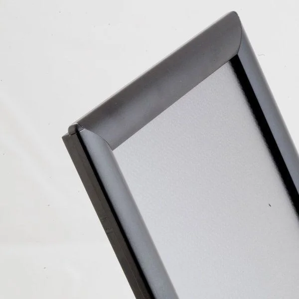Opti Frame 11" x 17" 1" Black Mitered Profile, Without Back Support Opti Frame 11" x 17" 1" Black Mitered Profile, Without Back Support