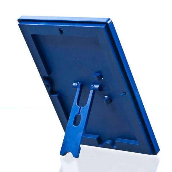 Opti Frame 5" x 7" 0,55" Blue Mitred Profile With Back Support