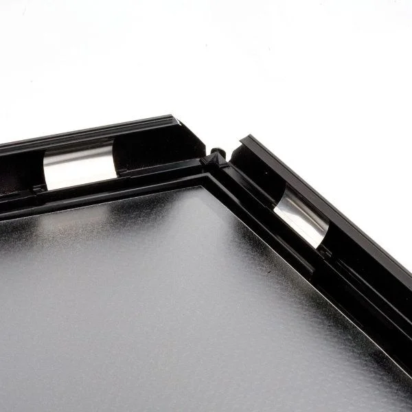 Opti Frame 8.5" x 11" 1" Black Mitred Profile With Back Support