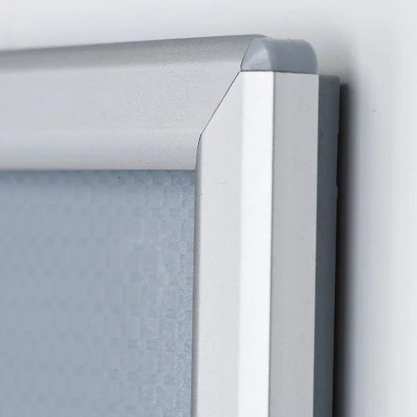 Opti Frame 8" x 10" 0.55" Silver Mitered Profile, Without Back Support